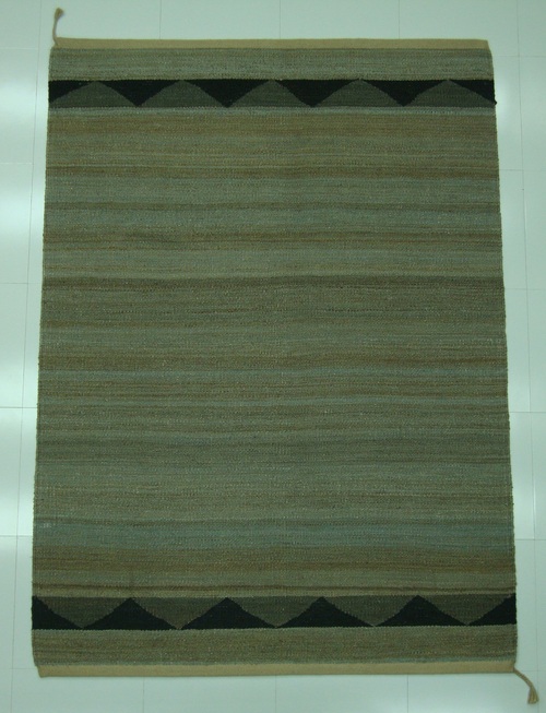 Multi Color Jute Durries