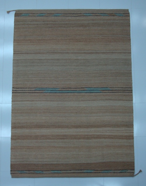 Wooden color Jute Durries