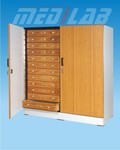 Insect Cabinet - Wood, Beige, 6/12/24 Showcases | Secure Storage, Organized Display