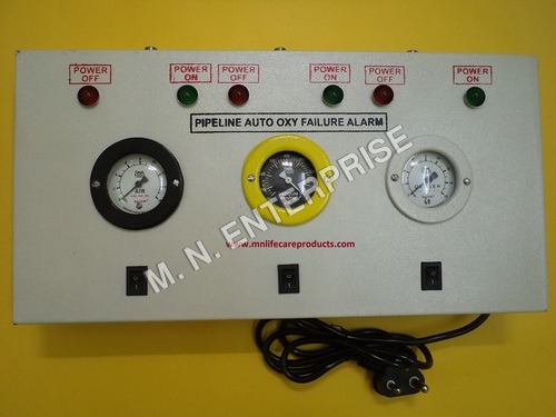 Three gas pipe line alarm