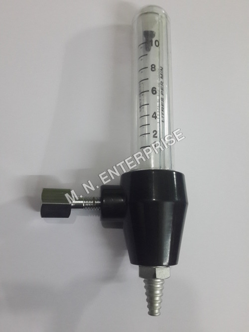Jacketed Flow meter with metal nipple