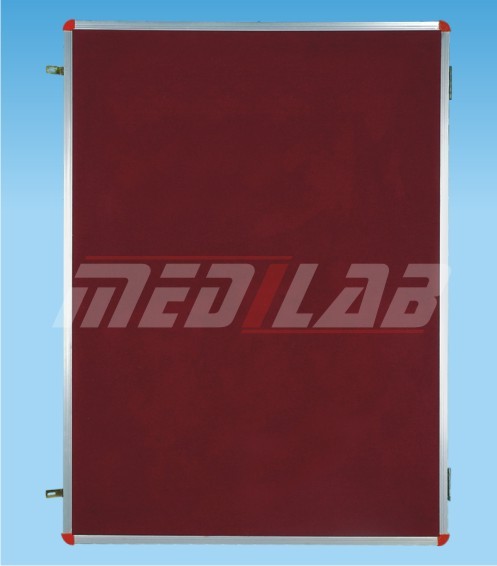 EXHIBITS PANEL WITH ACRYLIC COVER