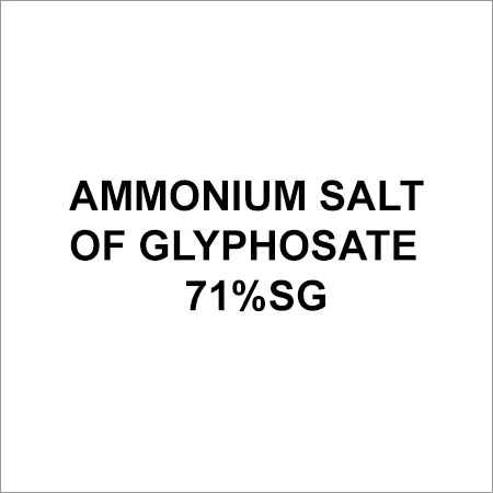 Ammonium Salt Of Glyphosate 71%Sg