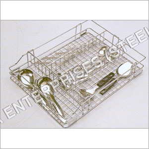 Adjustable Wire Cutlery Basket