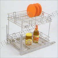 Silver Drain Organiser