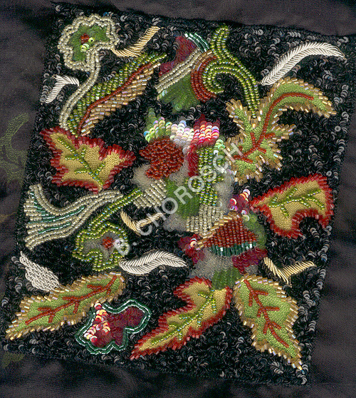 Embroidery Sequin Lace Fabric By B. CHOROSCH