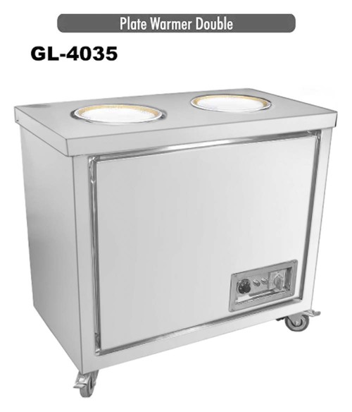 PLATE WARMER DOUBLE