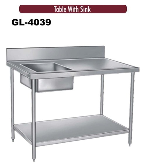 TABLE WITH SINK