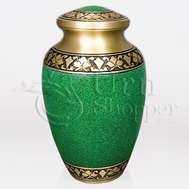 Genesis I Brass Metal Cremation Urn