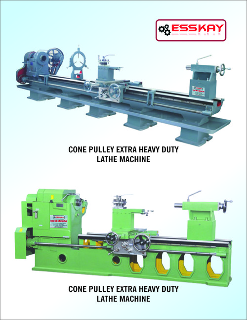 Cone Pulley Extra Heavy Duty Lathe Machine