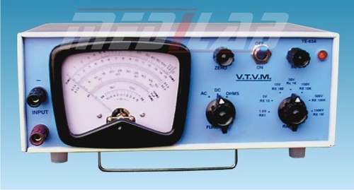 V.T.V.M. - Compact Analog V.T.V.M., High Input Impedance, Extended Resistance & Wide Voltage Range, Accurate Readings, Easy Operation, Durable Design