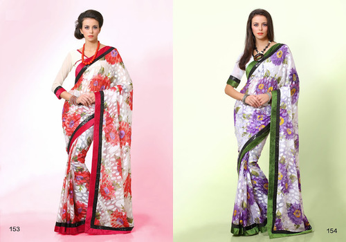 chiffon sarees