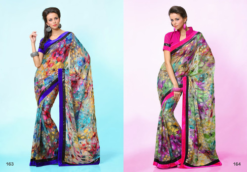 chiffon sarees