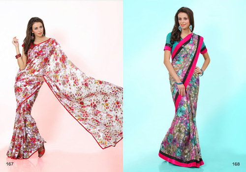 chiffon sarees