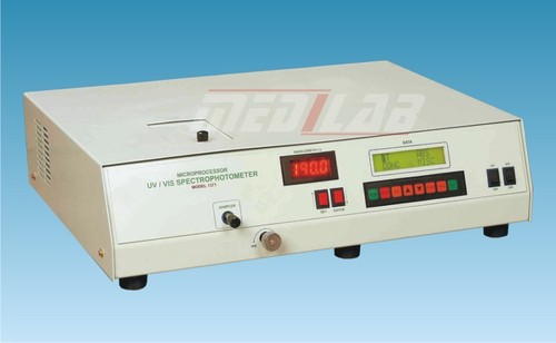 MICROPROCESSOR UV VIS SPECTROPHOTOMETER
