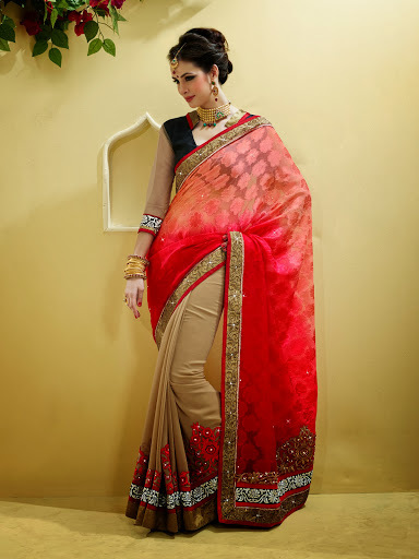 Designer Embroidered Sarees