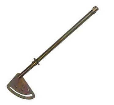 Cross Shaft Throttle Control - Steel, 12 Inches, 1/4-20 Threaded, Zinc-Plated | Precise Control, Durable Design, Smooth Action