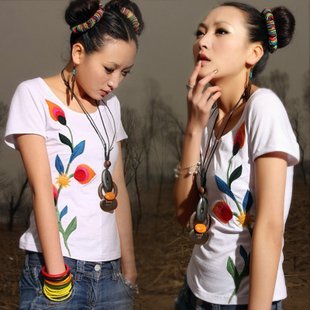 Handicraft White T Shirts