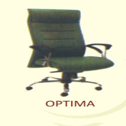 Executive Chair - Leather, 48 Inch Height, Chrome Base | Ergonomic Design, Adjustable Height, Padded Armrests, 5 Caster Wheels, Durable