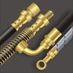 LNG Rubber Hose - Rubber, Brass, Variable Diameter, Variable Length | Cryogenic Transfer, Flexible Design, Leak-Proof, Durable, High Pressure, -196°C Temperature Range