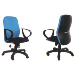 Comfort Chair - Mesh Fabric, Blue, Five-Star Base | Ergonomic Design, Lumbar Support, Adjustable Height, Swivel Base