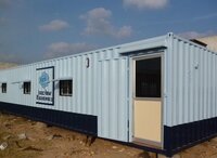 Fabricated Portable Office Cabin - Color: White