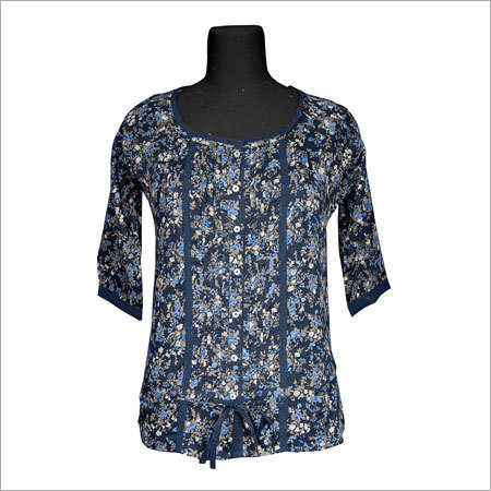Printed Cotton Top