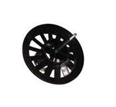 BASE PRE CLEANER - Plastic, 10cm Diameter, Black | Effective Cleaning, Screw-On Mount, Durable