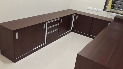 Exclusive Main Office Table Back Storage