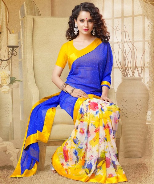  Georgette Saree