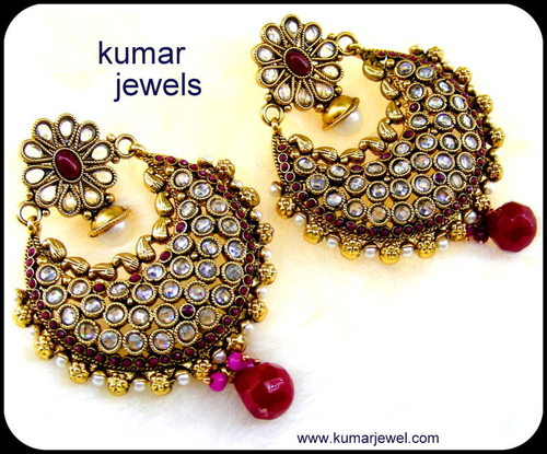 Traditional Polki Earring