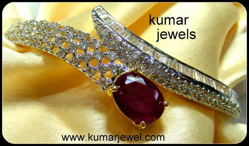 stylish ruby bracelet