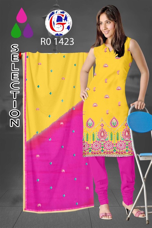 Cotton Salwar Kameez Dress Material