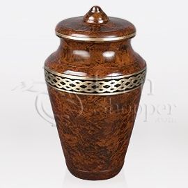 Imperial Brass Metal Cremation Urn