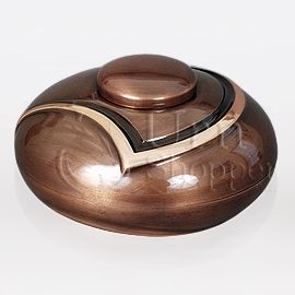 Luce Brass Metal Cremation Urn