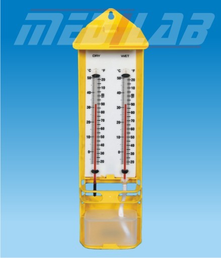 WET & DRY BULB HYGROMETER