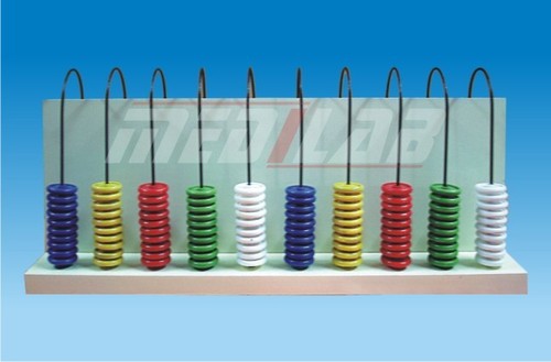 "Abacus-10 Rows / Place Value Board "
