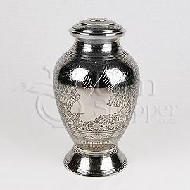 Majestic Eagle Brass Metal Cremation Urn