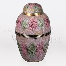 Marbella Brass Metal Cremation Urn