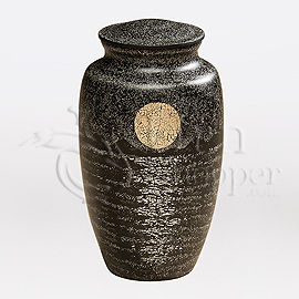 Mondschein Eggshell Brass Cremation Urn