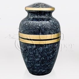 Monterey Brass Metal Cremation Urn