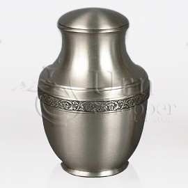 Patrician Brass Metal Cremation Urn