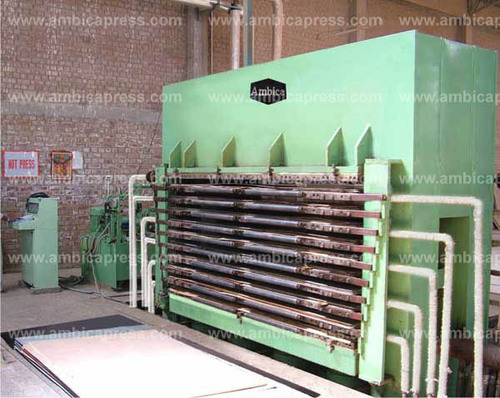 Plywood a Blockboard Hydraulic press Machine