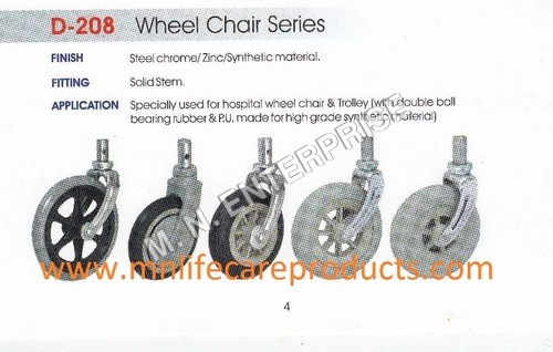 Caster Wheel For Hospital Furnitures