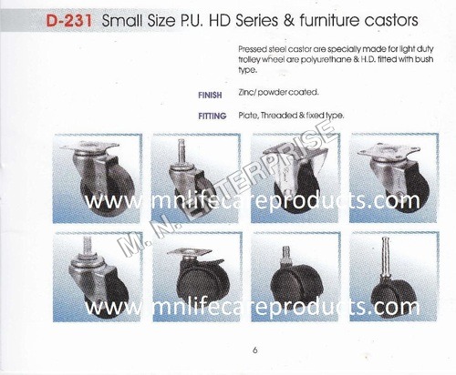 Medical Castor Wheels