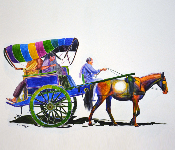 BK-11 x 14 without frame ,16 x 20 with frame