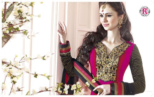 Semi Stitched Ladies Salwar Ssuit
