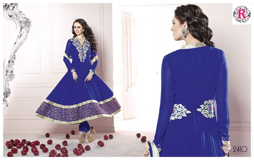 Semi stitched ladies salwar ssuit
