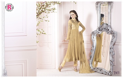 Semi stitched ladies salwar ssuit