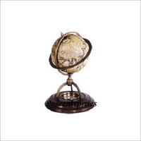 Globe With Wooden Stand